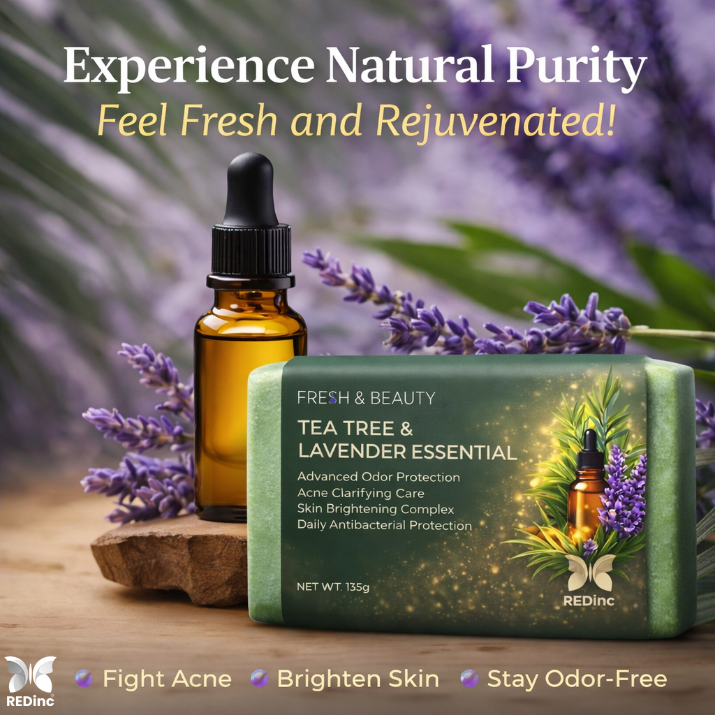 Tea Tree & Lavender Essential Soap gallery