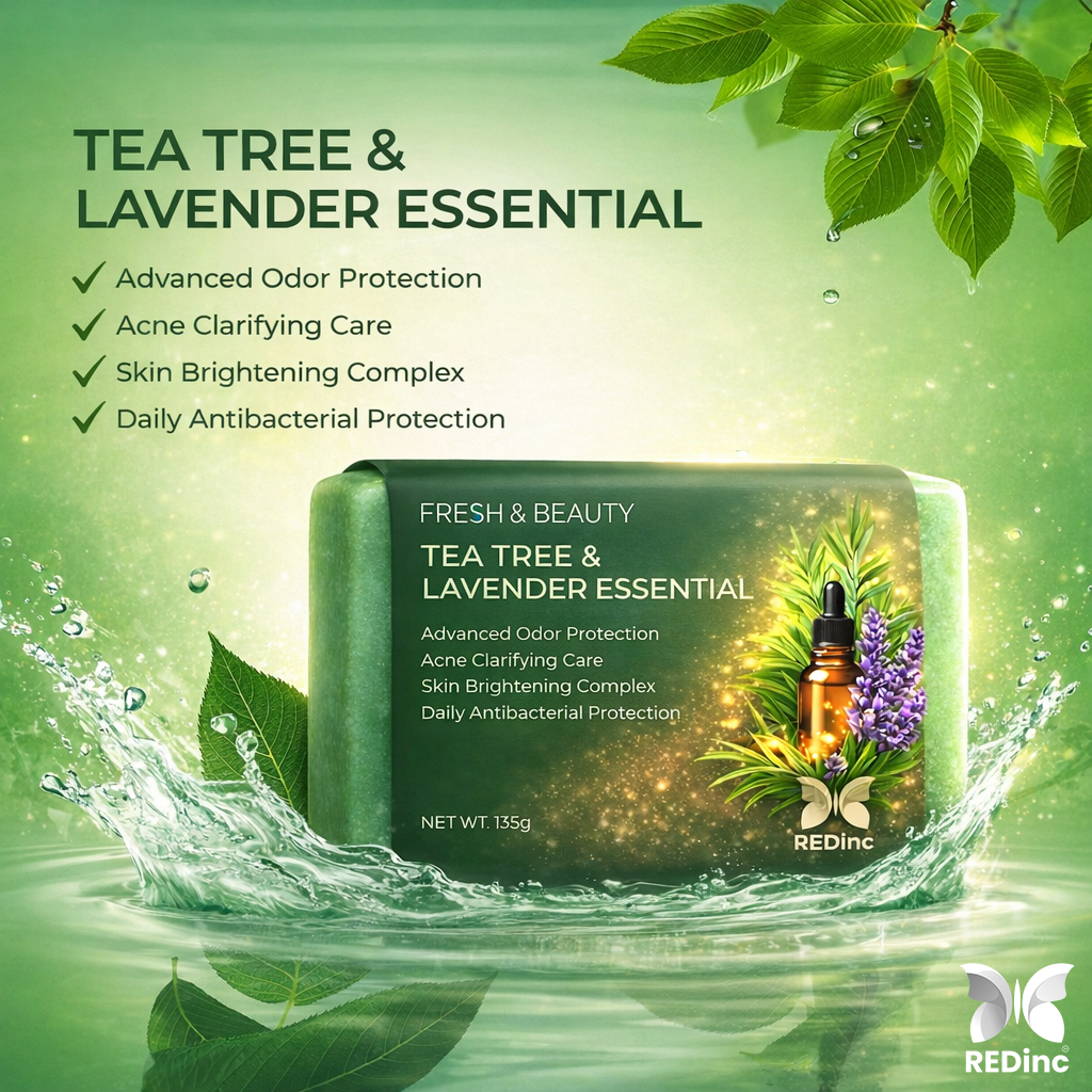 Tea Tree & Lavender Essential Soap photo